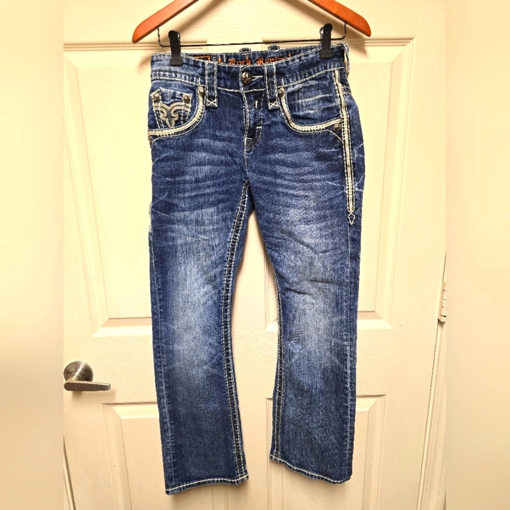 Womans Rock Rival Ricky Slim Boot Sz 28